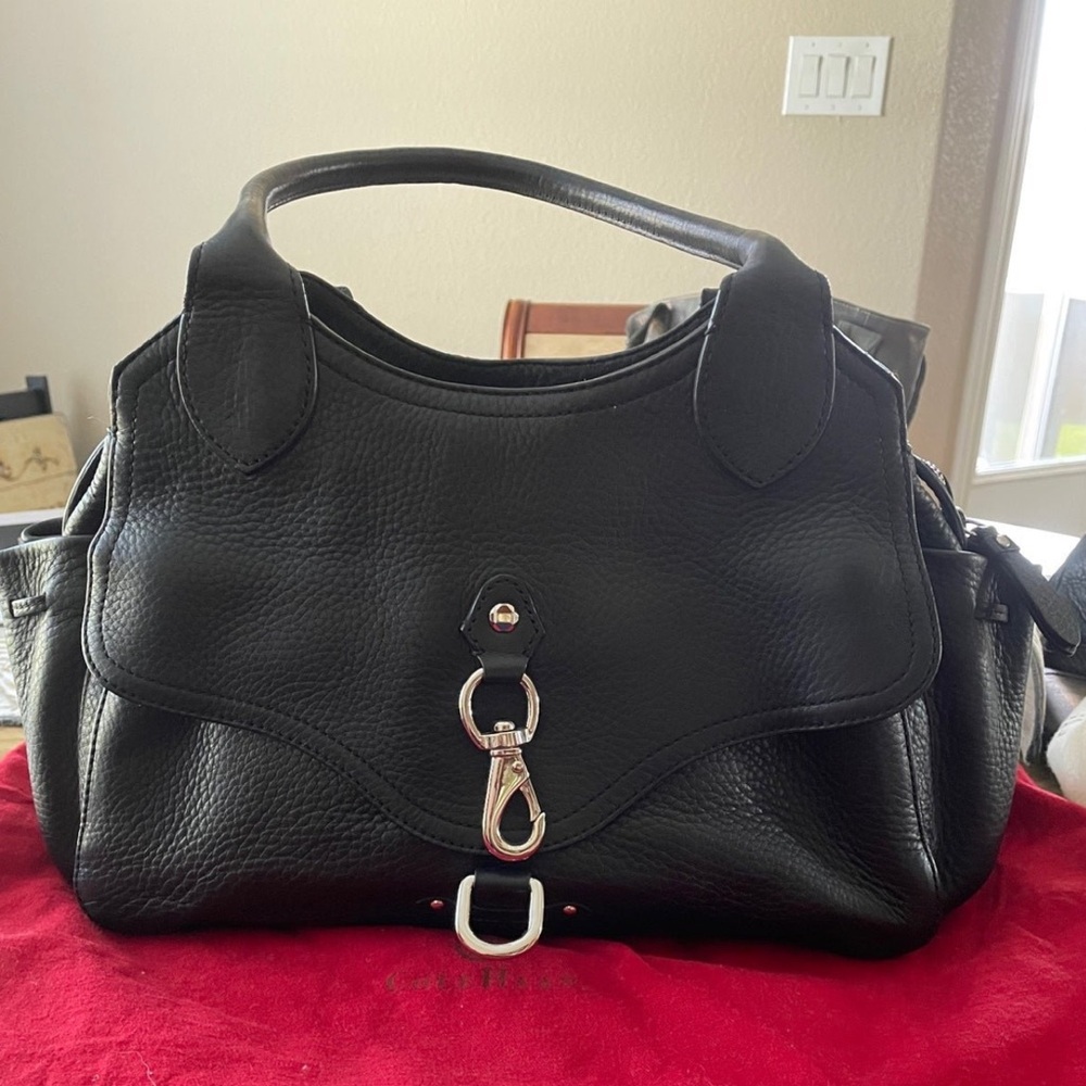 Cole Haan Leather Village H06 Satchel W/Tassels